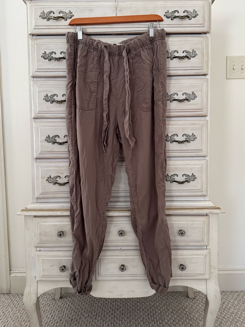 Cynthia Rowley Lyocell Jogger Pants
